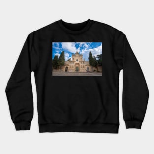 Saint Nicolo and Cataldo Church in Lecce, Italy Crewneck Sweatshirt